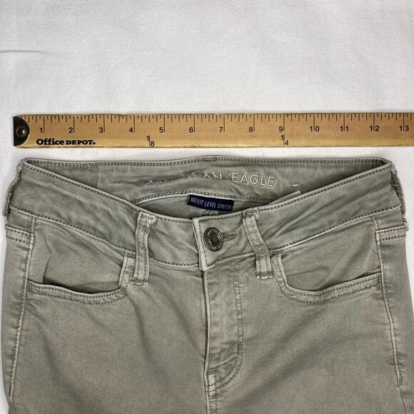 American Eagle  Next Level Stretch Jeggings Size 2 - Picture 7 of 9